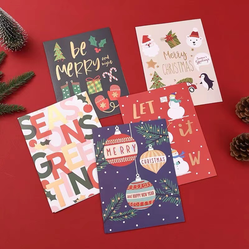ευχετήριες κάρτες τυπωμένο χαρτί kraft για γενέθλια προσαρμοσμένο λογότυπο τυπωμένο 150g/200g/250g/300g χαρτί τυπωμένο δώρο πολύχρωμο δώρο γενέθλια χάρη κάρτα Χριστουγεννιάτικη κάρτα